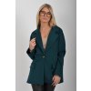 Lahvově zelené sako ES6137