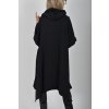 Černá mikinová tunika ES6158