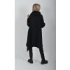 Černá mikinová tunika ES6158