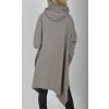 Šedá mikinová tunika ES6159