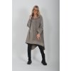 Šedá mikinová tunika ES6159