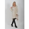 Béžová mikinová tunika ES6160