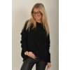Černý svetr ES6167