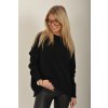 Černý svetr ES6167