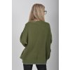 Khaki svetr ES6169