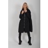 Černá bunda/parka ES6178