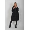 Černá bunda/parka ES6178