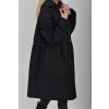 Černá bunda/parka ES6178