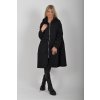Černá bunda/parka ES6178