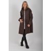 Čokoládová bunda/parka ES6179