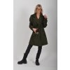 Khaki kabát ES6188