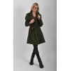 Khaki kabát ES6188