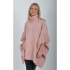 Starorůžové svetrové pončo ES6195
