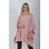 Starorůžové svetrové pončo ES6195