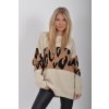 Béžový svetr ES6213
