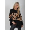 Černý svetr ES6216