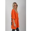 Oversize oranžové tričko ES6223