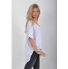 Bílé dlouhé tričko ES6230