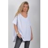 Bílé dlouhé tričko ES6230