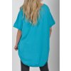 Tyrkysové tričko ES6234