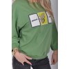 Zelená mikina ES6242