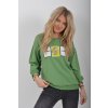 Zelená mikina ES6242