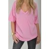 Růžové tričko ES6250