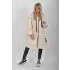 Světle béžová bunda ES6257