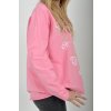 Růžová mikina ES6273