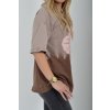 Hnědé tričko ES6274