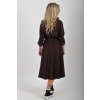 Čokoládové šaty ES6281