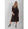 Čokoládové šaty ES6281