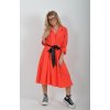 Malinové šaty ES6282