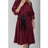 Bordó šaty ES6284