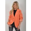 Oranžové manšestrové sako ES6294