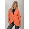 Oranžové manšestrové sako ES6294