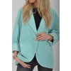 Tyrkysové manšestrové sako ES6296