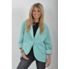 Tyrkysové manšestrové sako ES6296
