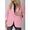 Růžové manšestrové sako ES6297