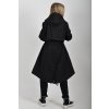 Černá parka ES6302