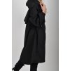 Černá parka ES6302