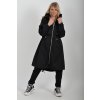 Černá parka ES6302