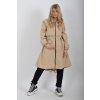 Béžová parka ES6303
