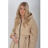Béžová parka ES6303
