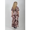 Vzorované dlouhé šaty ES6309