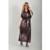 Vzorované dlouhé šaty ES6311