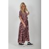 Vzorované dlouhé šaty ES6312