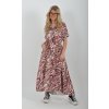 Vzorované dlouhé šaty ES6315