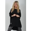 Černé oversize tričko ES6336