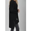 Černé oversize tričko ES6336